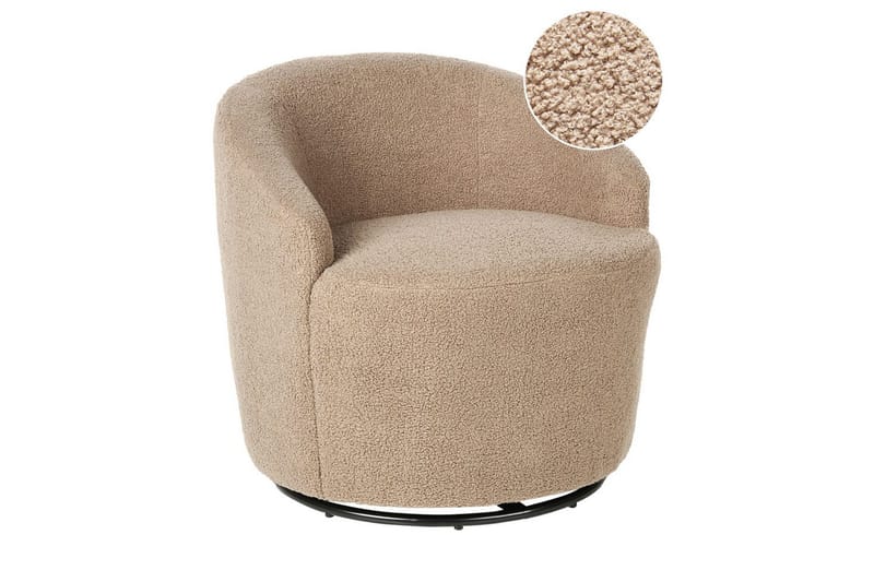 Fåtölj Davik Beige/svart - Beige/svart - Möbler - Fåtölj & stolar - Fåtölj - Howard fåtölj