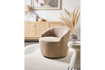 Fåtölj Davik Beige/svart - Beige/svart - Möbler - Fåtölj & stolar - Fåtölj - Howard fåtölj