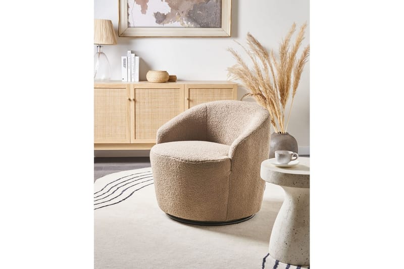 Fåtölj Davik Beige/svart - Beige/svart - Möbler - Fåtölj & stolar - Fåtölj - Howard fåtölj