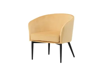 Fåtölj Fluffy - Gul - Möbler - Fåtölj & stolar - Fåtölj - Clubfåtölj