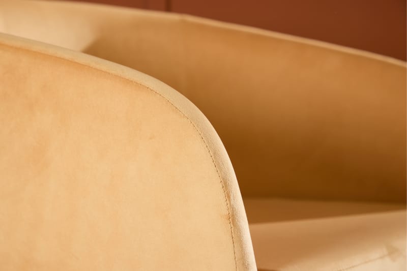 Fåtölj Fluffy - Gul - Möbler - Fåtölj & stolar - Fåtölj - Clubfåtölj