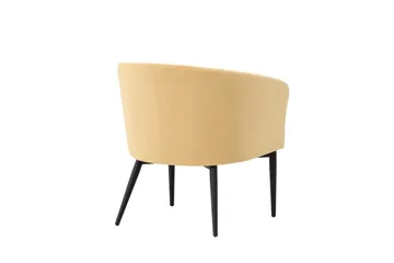 Fåtölj Fluffy - Gul - Möbler - Fåtölj & stolar - Fåtölj - Clubfåtölj