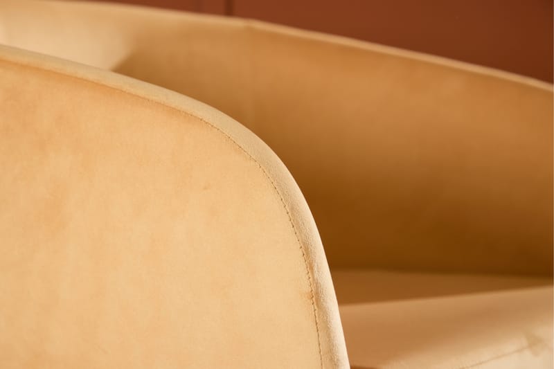 Fåtölj Fluffy - Gul - Möbler - Fåtölj & stolar - Fåtölj - Clubfåtölj