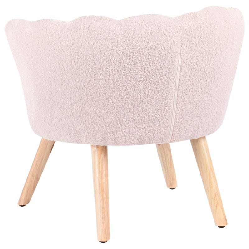 Fåtölj Halby - Rosa, ljust trä - Möbler - Fåtölj & stolar - Fåtölj - Howard fåtölj