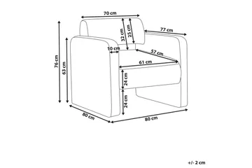Fåtölj Hallsberg - Möbler - Fåtölj & stolar - Fåtölj - Fåtölj utan armstöd