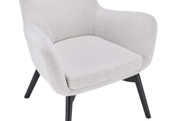 Fåtölj Hemuna - Beige - Möbler - Fåtölj & stolar - Fåtölj