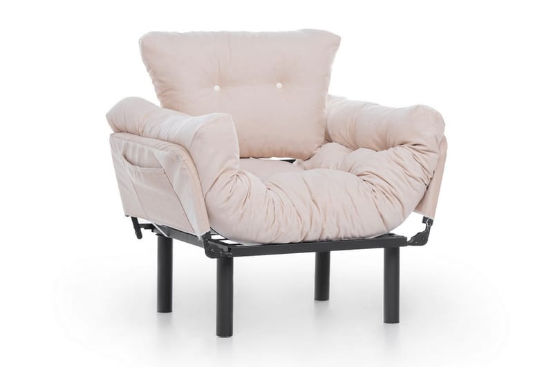 Fåtölj Hervedeiro - Beige - Möbler - Fåtölj & stolar - Fåtölj