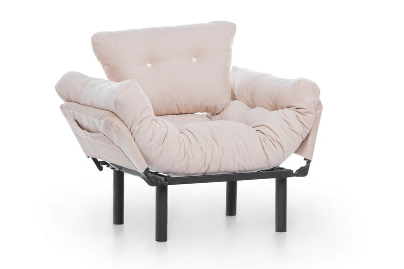 Fåtölj Hervedeiro - Beige - Möbler - Fåtölj & stolar - Fåtölj