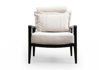 Fåtölj Hervedeiro - Beige - Möbler - Fåtölj & stolar - Fåtölj