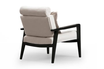Fåtölj Hervedeiro - Beige - Möbler - Fåtölj & stolar - Fåtölj