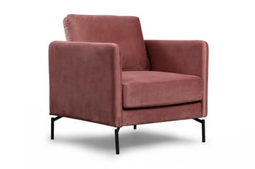 Fåtölj Hervedeiro - Rosa - Möbler - Fåtölj & stolar - Fåtölj