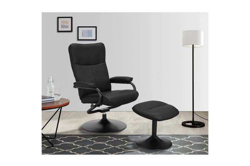 Fåtölj Istad Svart - Svart - Möbler - Fåtölj & stolar - Fåtölj - Biofåtölj & reclinerfåtölj