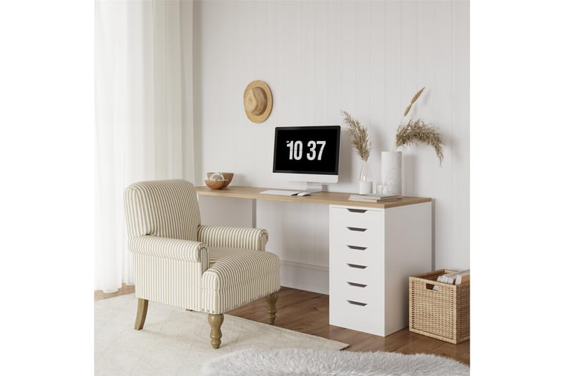 Fåtölj Jaya Beige - Dorel Home - Möbler - Fåtölj & stolar - Fåtölj