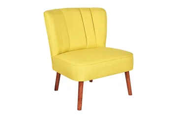 Indumati Fåtölj - Gul - Möbler - Fåtölj & stolar - Fåtölj - Fåtölj utan armstöd