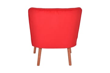 Indumati Fåtölj - Röd - Möbler - Fåtölj & stolar - Fåtölj - Fåtölj utan armstöd