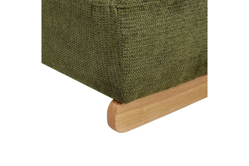 Fåtölj Kokkola - Grönt, ljust trä - Möbler - Fåtölj & stolar - Fåtölj