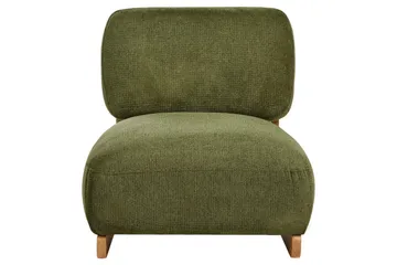 Fåtölj Kokkola - Grönt, ljust trä - Möbler - Fåtölj & stolar - Fåtölj