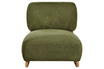 Fåtölj Kokkola - Grönt, ljust trä - Möbler - Fåtölj & stolar - Fåtölj