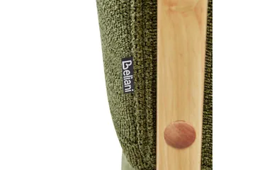 Fåtölj Kokkola - Grönt, ljust trä - Möbler - Fåtölj & stolar - Fåtölj