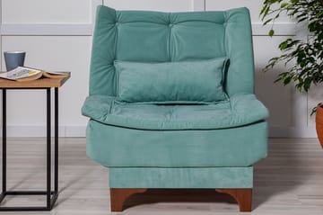 Fåtölj Kolade med Armstöd - Grön - Möbler - Fåtölj & stolar - Fåtölj