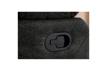 Fåtölj Lannilis Antracit, Tyg/Trä/Metall, Manuell vilstol - Antracit, Tyg/Trä/Metall, Manuell vilstol - Möbler - Fåtölj & stolar - Fåtölj - Biofåtölj & reclinerfåtölj