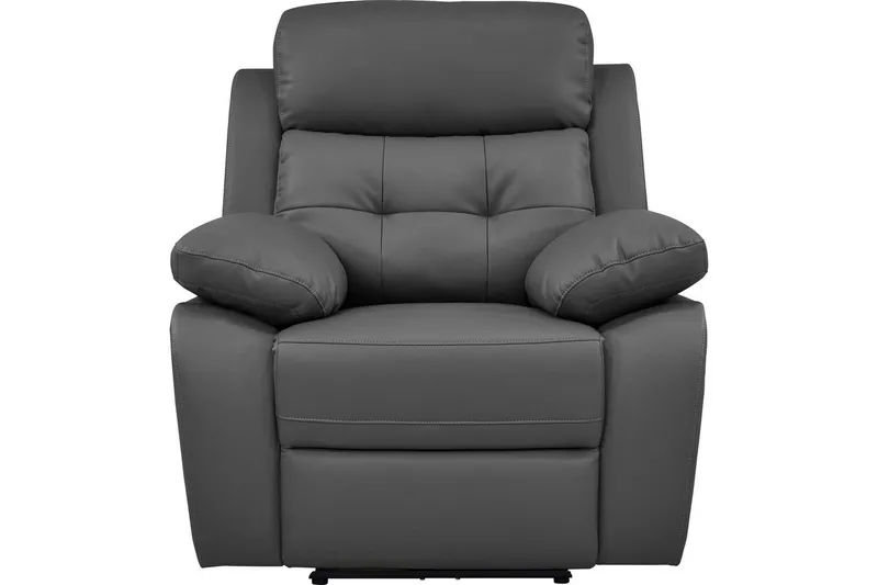 Fåtölj Lannilis Grå, PU/trä/metall, Elektrisk vilstol - Grå, PU/trä/metall, Elektrisk vilstol - Möbler - Fåtölj & stolar - Fåtölj - Biofåtölj & reclinerfåtölj