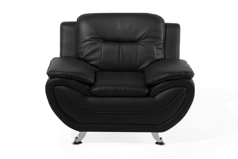 Fåtölj Leira - Svart - Möbler - Fåtölj & stolar - Fåtölj