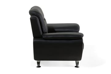 Fåtölj Leira - Svart - Möbler - Fåtölj & stolar - Fåtölj