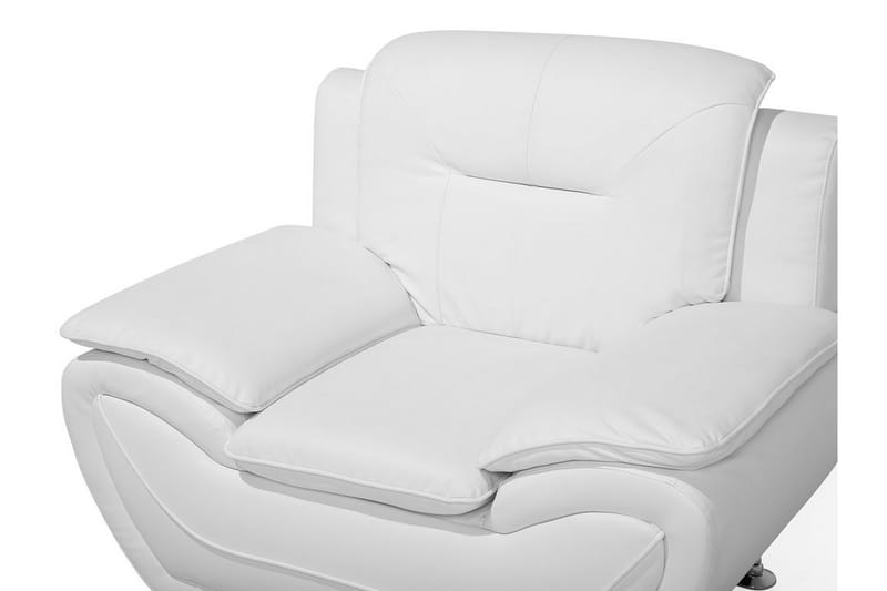 Fåtölj Leira - Vit - Möbler - Fåtölj & stolar - Fåtölj