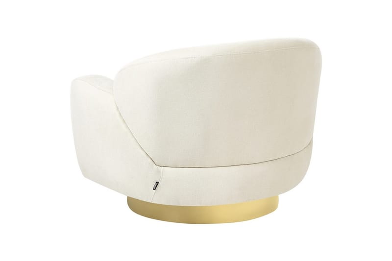 Fåtölj Lejre Beige/guld - Beige/guld - Möbler - Fåtölj & stolar - Fåtölj - Clubfåtölj