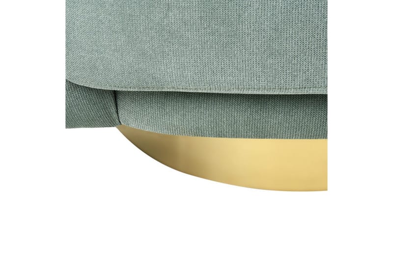 Fåtölj Lejre Grön/guld - Grön/guld - Möbler - Fåtölj & stolar - Fåtölj - Clubfåtölj