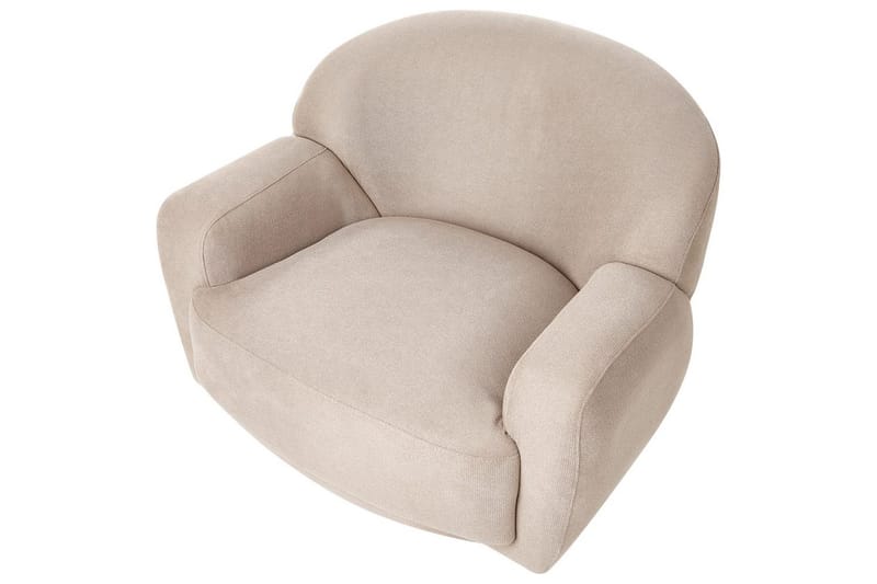Fåtölj Lejre Taupe/guld - Taupe/guld - Möbler - Fåtölj & stolar - Fåtölj - Clubfåtölj