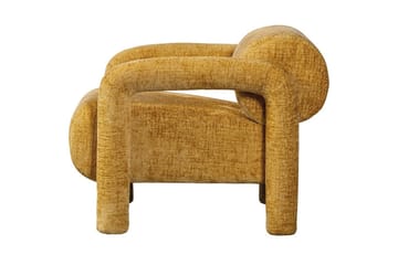 Fåtölj Lenny - Guld/Gul - Möbler - Fåtölj & stolar - Fåtölj