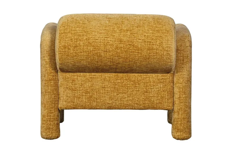 Fåtölj Lenny - Guld/Gul - Möbler - Fåtölj & stolar - Fåtölj