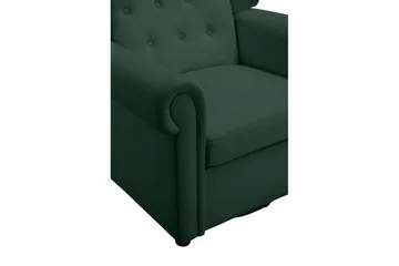 Fåtölj Lillyse Mörkgrön - Mörkgrön - Möbler - Fåtölj & stolar - Fåtölj