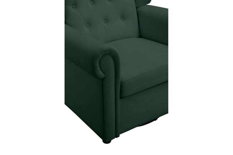 Fåtölj Lillyse Mörkgrön - Mörkgrön - Möbler - Fåtölj & stolar - Fåtölj