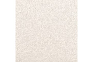 Fåtölj Lovelock - Vit, Svart/Bouclé - Möbler - Fåtölj & stolar - Fåtölj - Fåtölj utan armstöd