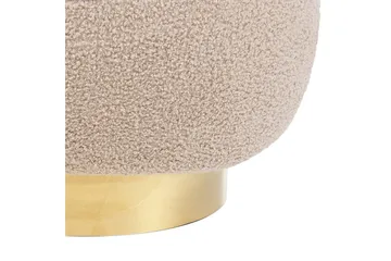 Fåtölj Loviisa - Beige/guld - Möbler - Fåtölj & stolar - Fåtölj - Fåtölj utan armstöd