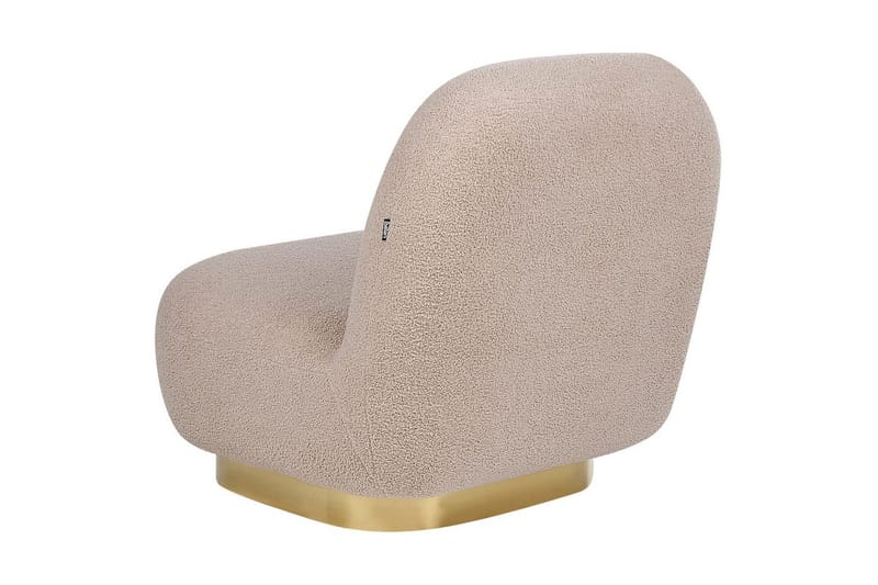 Fåtölj Loviisa - Beige/guld - Möbler - Fåtölj & stolar - Fåtölj - Fåtölj utan armstöd