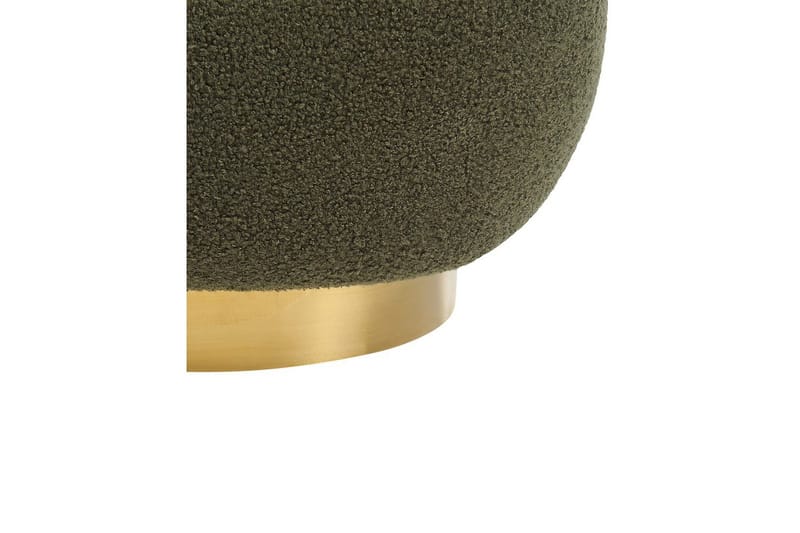 Fåtölj Loviisa - Grönt, guld - Möbler - Fåtölj & stolar - Fåtölj - Fåtölj utan armstöd