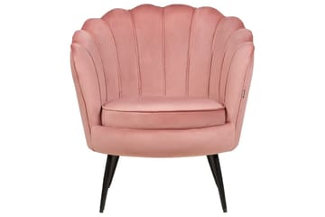 Fåtölj Lovikka Rosa/Svart - Rosa/Svart - Möbler - Fåtölj & stolar - Fåtölj - Howard fåtölj