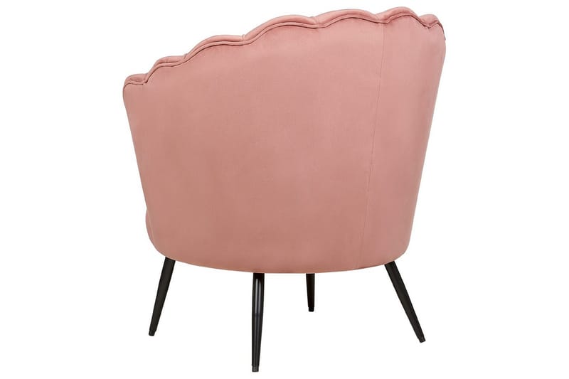 Fåtölj Lovikka Rosa/Svart - Rosa/Svart - Möbler - Fåtölj & stolar - Fåtölj - Howard fåtölj