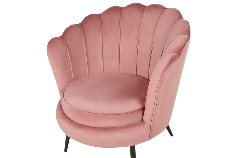 Fåtölj Lovikka Rosa/Svart - Rosa/Svart - Möbler - Fåtölj & stolar - Fåtölj - Howard fåtölj
