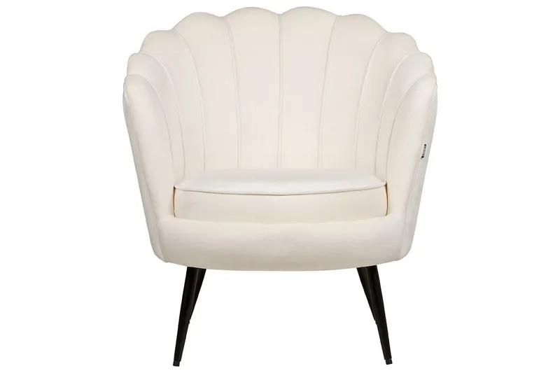 Fåtölj Lovikka Vit/Svart - Vit/Svart - Möbler - Fåtölj & stolar - Fåtölj