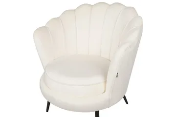 Fåtölj Lovikka Vit/Svart - Vit/Svart - Möbler - Fåtölj & stolar - Fåtölj - Clubfåtölj