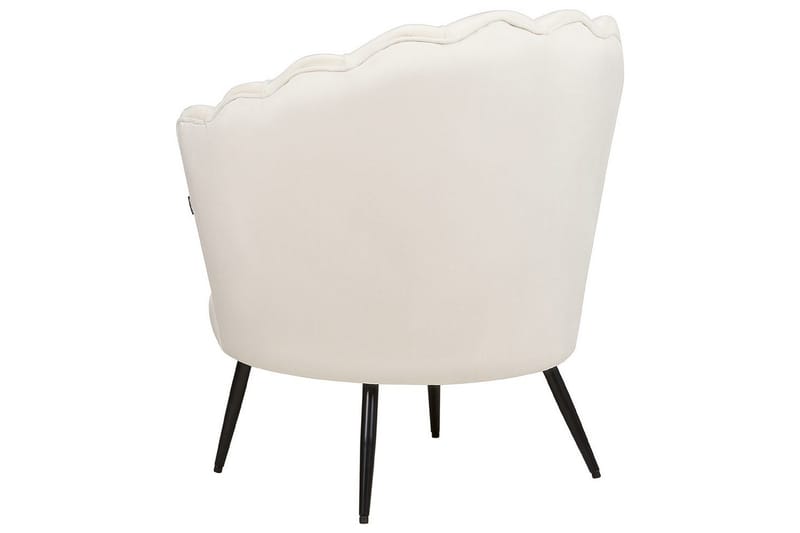 Fåtölj Lovikka Vit/Svart - Vit/Svart - Möbler - Fåtölj & stolar - Fåtölj