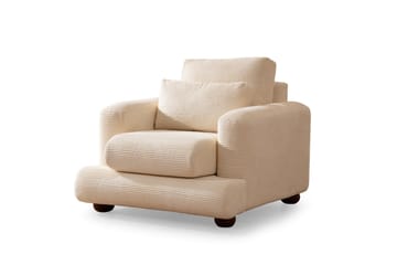 Fåtölj Maddington - Beige - Möbler - Fåtölj & stolar - Fåtölj