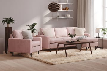 Fåtölj Malley - Rosa - Möbler - Fåtölj & stolar - Fåtölj