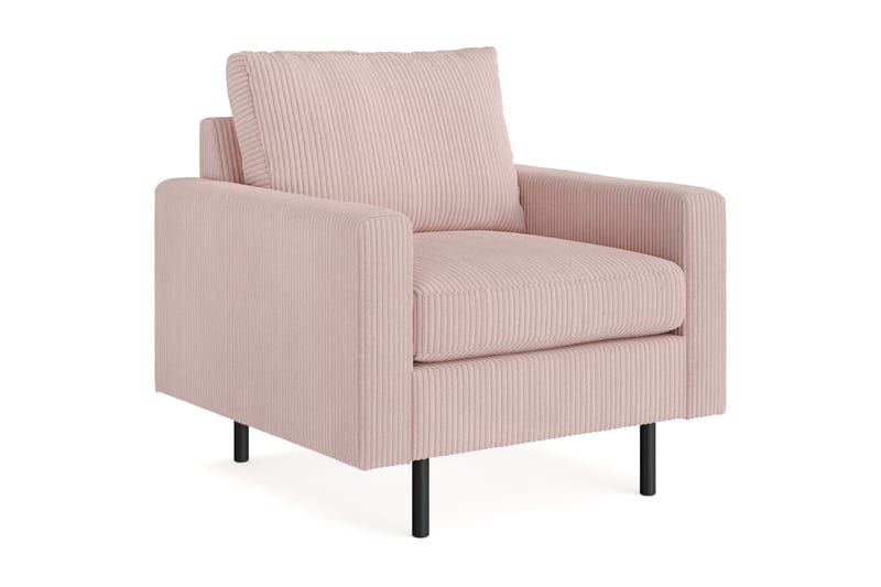 Fåtölj Malley - Rosa - Möbler - Fåtölj & stolar - Fåtölj