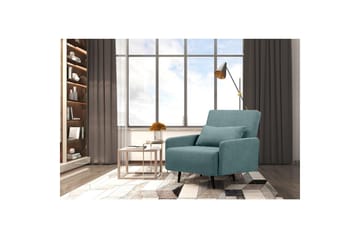 Fåtölj Mallory Petrol - Petrol - Möbler - Fåtölj & stolar - Fåtölj - Fåtölj utan armstöd